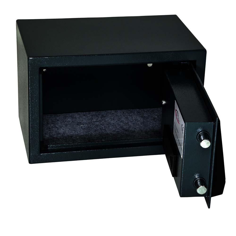 Digitális széf 2 típusban - kicsi, fekete